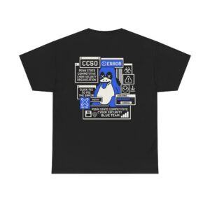 15762914840518541746_2048-1.jpeg T-Shirt - Blue Team Penguin Hacker
