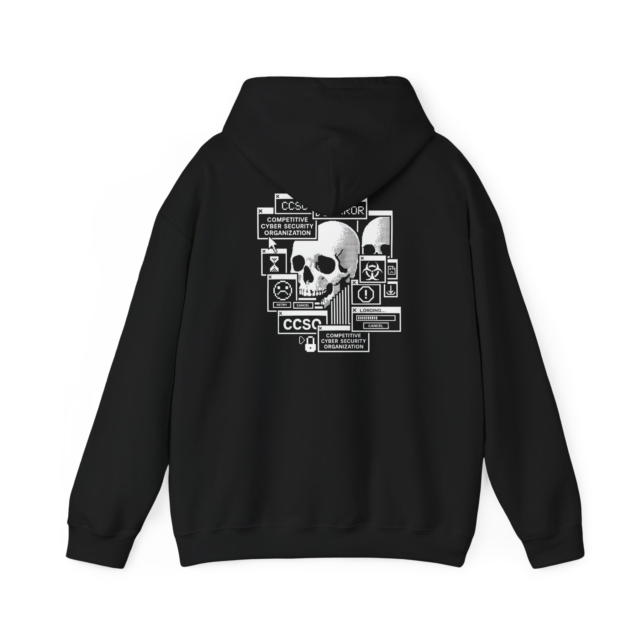 Hoodie - Skull Hacker